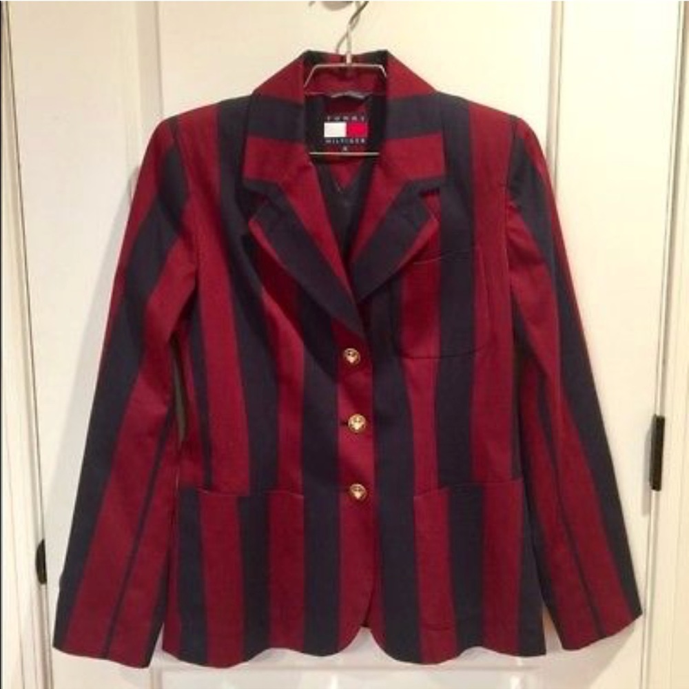 Vintage 🇺🇸 Tommy Hilfiger Women’s Blazer Size 8